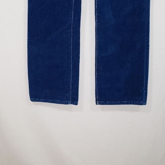 NYDJ Not Your Daughter's Jeans 5-Pocket Mid-Rise Blue Velvet Women's Size 4 - Picture 4 of 8